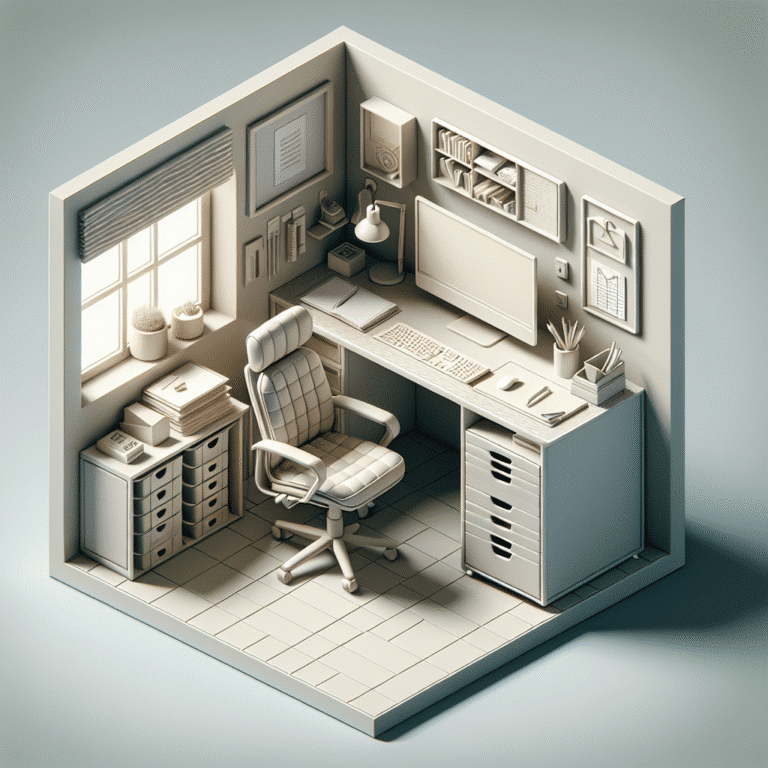 Compact desk solutions for small home offices