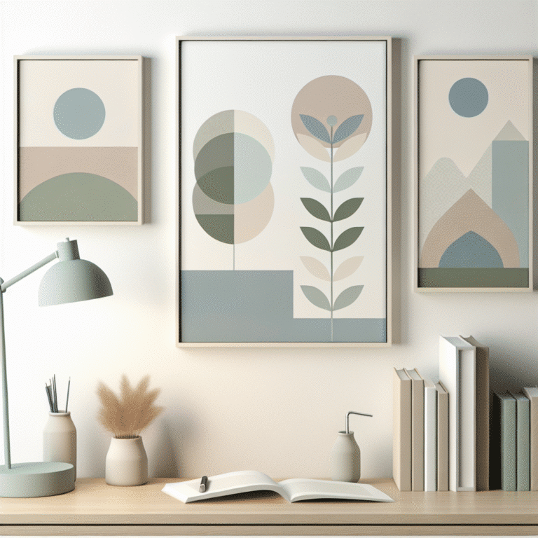 minimalist wall art ideas for home office