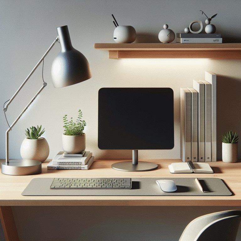 minimalist desk organization strategies that work