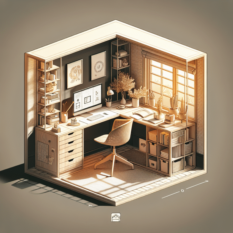 compact desk for small home office