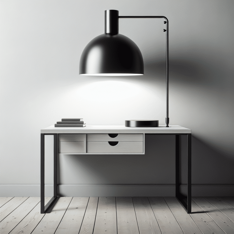 stylish desk lamp minimalist design