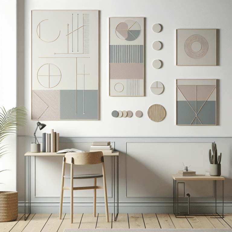 minimalist wall art ideas for your home office