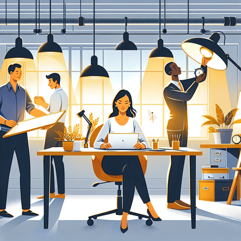 Simple Lighting Ideas to Boost Productivity in Your Workspace