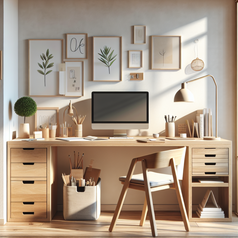 Transform Your Small Home Workspace with Minimalist Decor