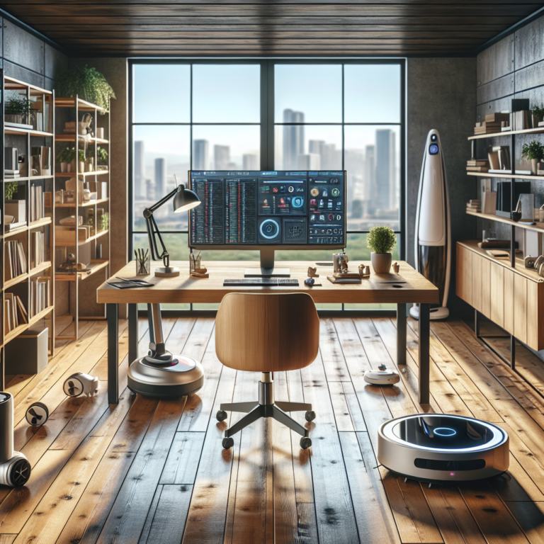 smart home gadgets to enhance productivity at work