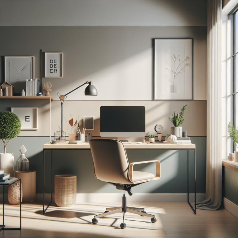 Cozy Minimalist Home Office Inspiration for Ultimate Comfort