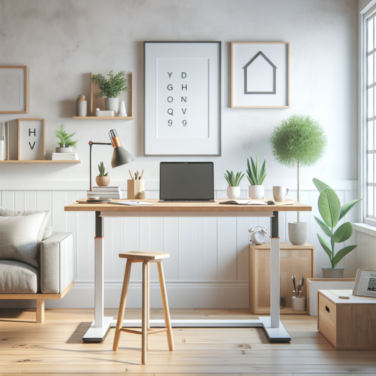 Designing a Standing Desk Minimalist Home Office