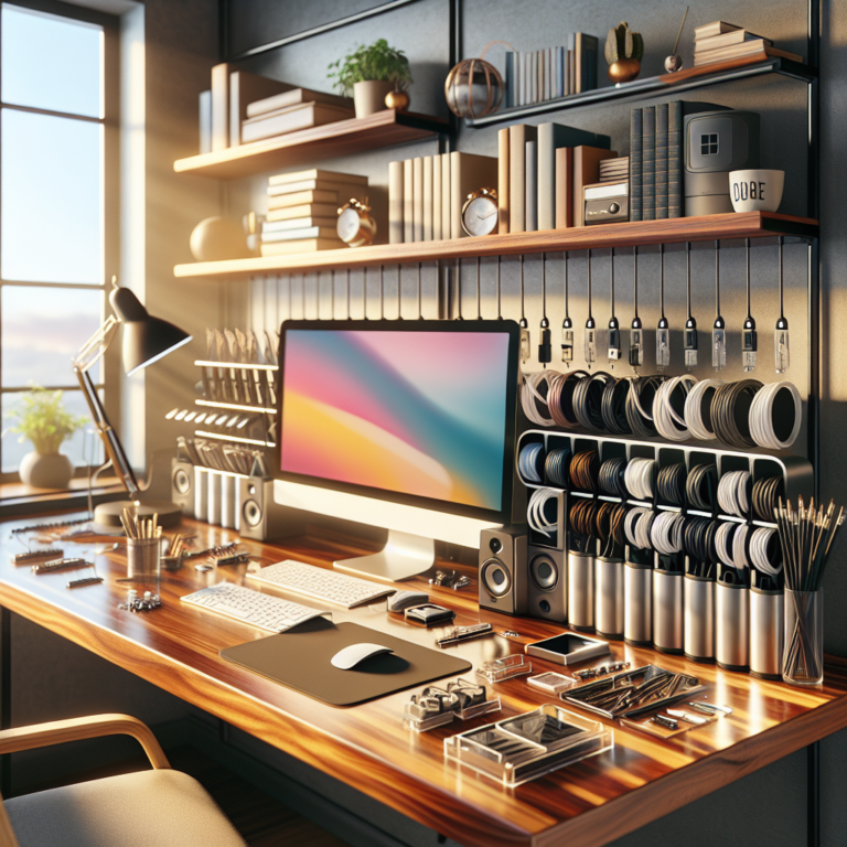 cable organization tools to enhance your home office