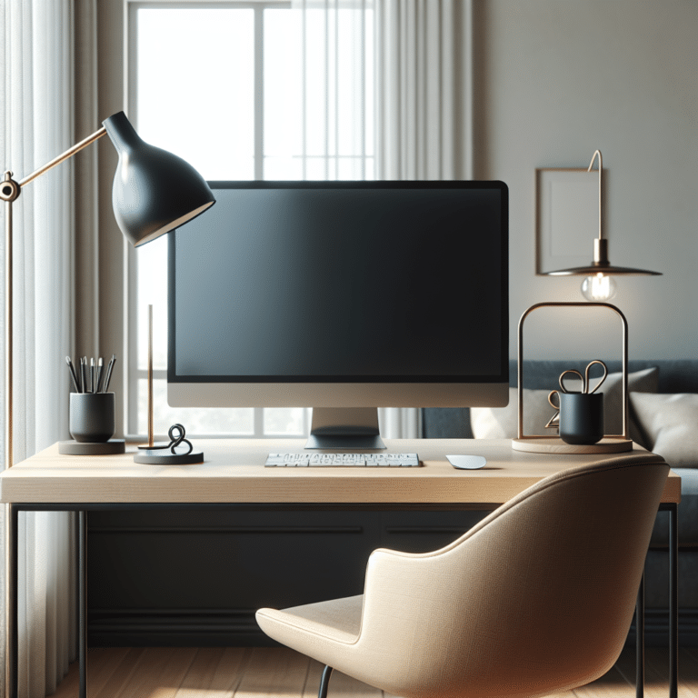 hidden cable storage options for a sleek home office