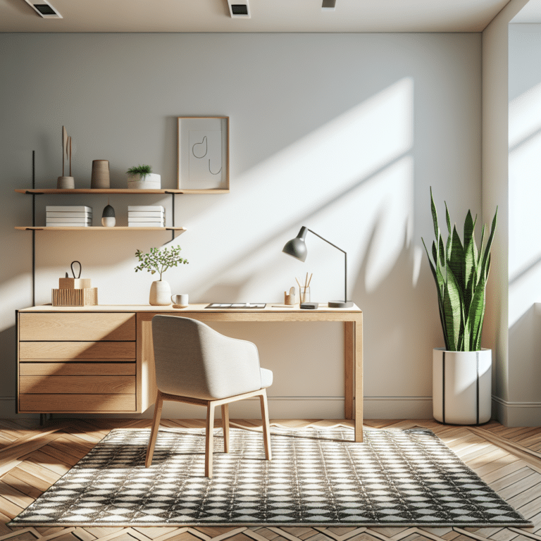 Scandinavian-Inspired Minimalist Office Design Ideas