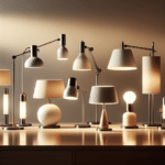 stylish desk lamps with minimalist design for productivity
