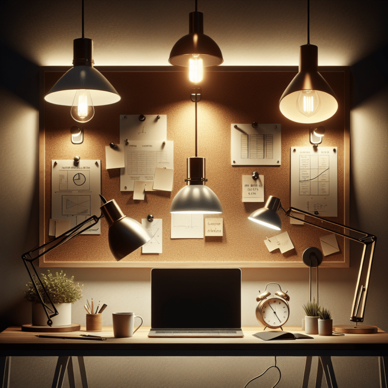 Simple Lighting Ideas to Boost Productivity in Your Workspace