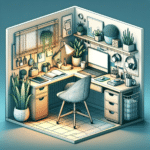 home office setup for remote workers small space