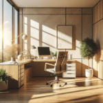 creating a small office with natural lighting that inspires
