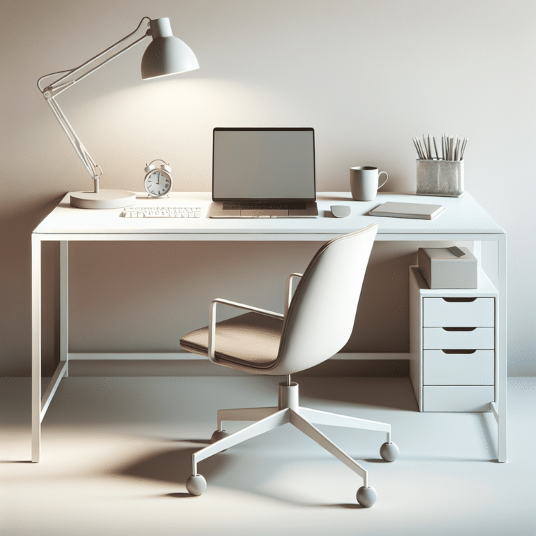 minimalist home office desk setup ideas