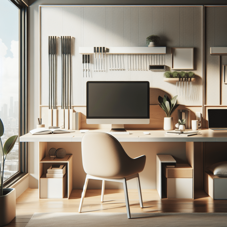 DIY cable management ideas for a sleek home office