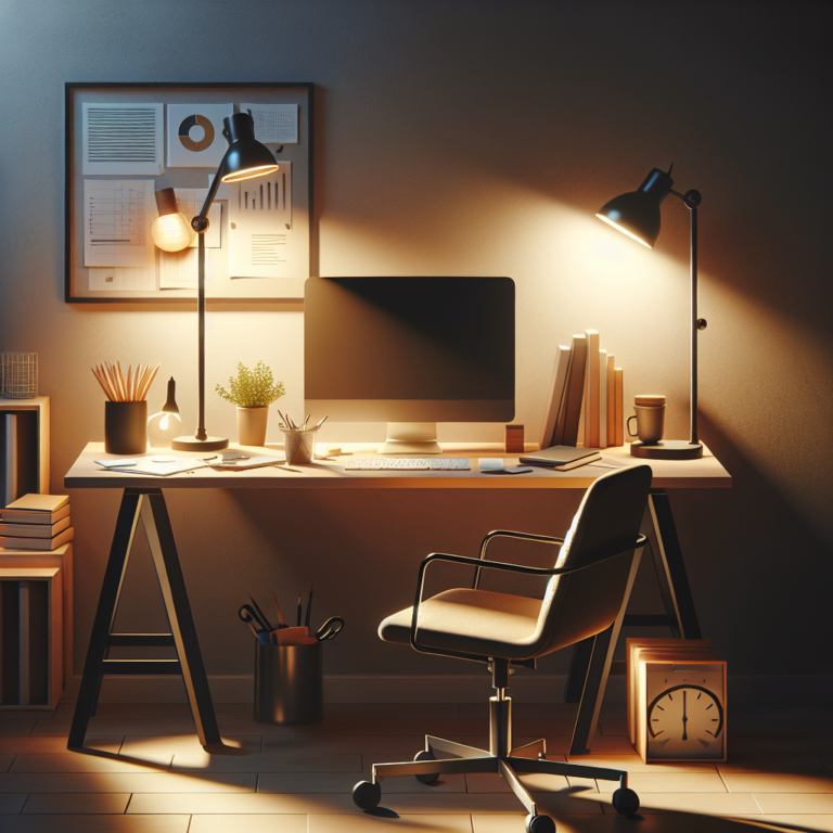 Simple Lighting Ideas to Boost Productivity in Your Workspace