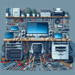 effective use of zip ties for cohesive cable setups