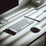 minimalist keyboard and mouse setup